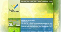 Desktop Screenshot of boszkowodzialki.pl